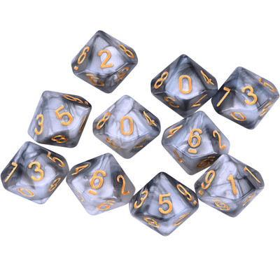 10 db D10 kockakészlet a World of Darkness L5R játékhoz