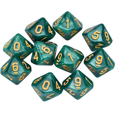 10 db D10 kockakészlet a World of Darkness L5R játékhoz