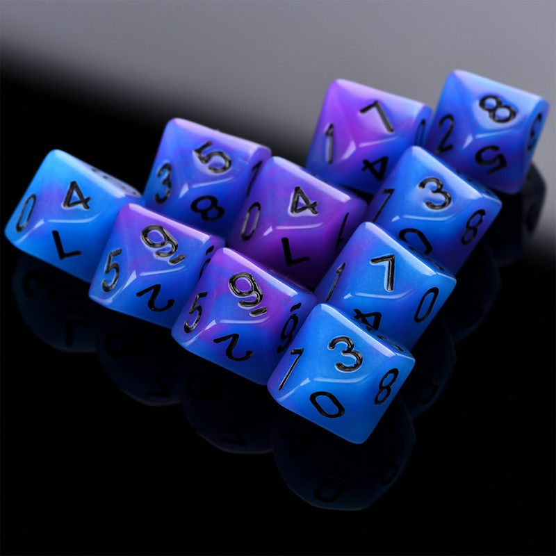 10 db D10 kockakészlet a World of Darkness L5R játékhoz