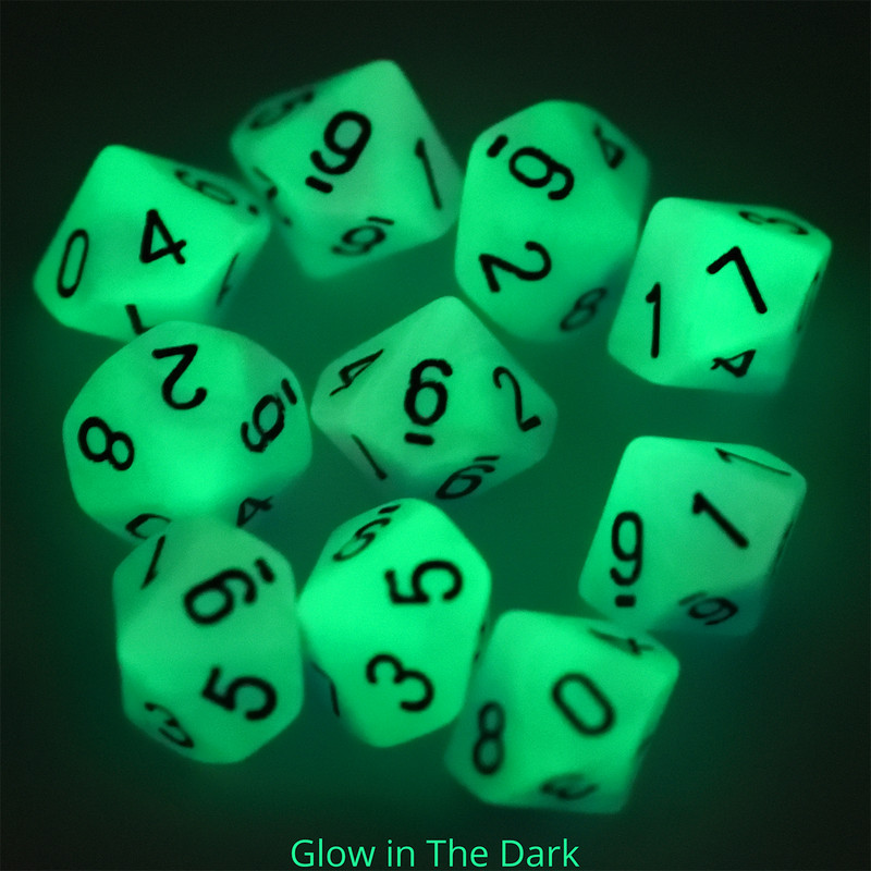 10 db D10 kockakészlet a World of Darkness L5R játékhoz