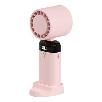 Ručni stolni ventilator USB punjivi sklopivi hladnjak zraka 3600mAh Ultra tihi LED digitalni zaslon za kućni ured Putna spavaonica