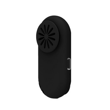 2023 Нова мода Електрическа маска Охлаждащ вентилатор Външен вентилатор с щипка USB акумулаторен изпускателен вентилатор за маски 3 скорости