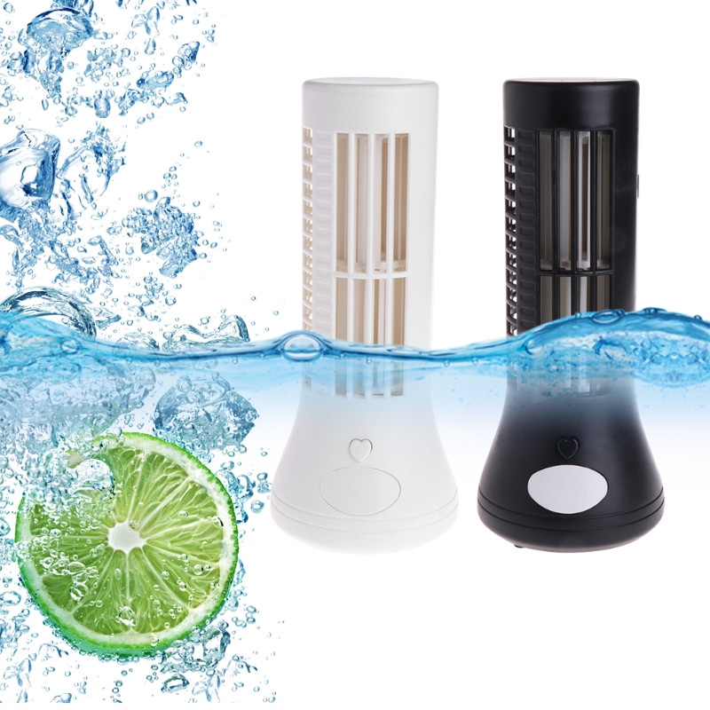 2023. aasta uus 5 V mini-USB-tornventilaator, ilma lehtedeta õhukonditsioneer jahutus lauaventilaator Kontor