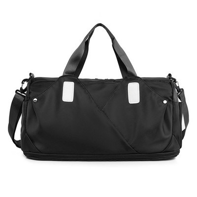 Oksfordo sauso šlapio atskyrimo krepšiai didelės talpos sportinė kuprinė, vandeniui atspari daugiafunkcė su užtrauktuku lauko futbolui