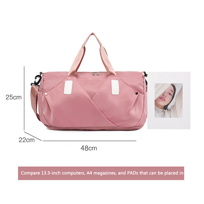 Oksfordo sauso šlapio atskyrimo krepšiai didelės talpos sportinė kuprinė, vandeniui atspari daugiafunkcė su užtrauktuku lauko futbolui