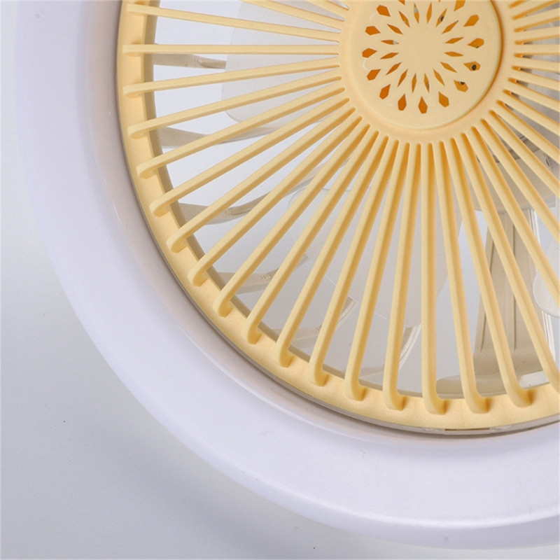 2023 m. Naujas daugiafunkcis E27 lemputės ventiliatorius su reguliuojama šviesa ir greičiu, tinkamas oro valymui, vėsinimui ir apšvietimui