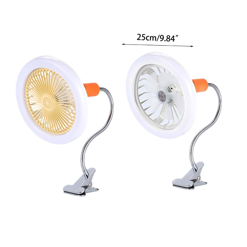 2023 m. Naujas daugiafunkcis E27 lemputės ventiliatorius su reguliuojama šviesa ir greičiu, tinkamas oro valymui, vėsinimui ir apšvietimui