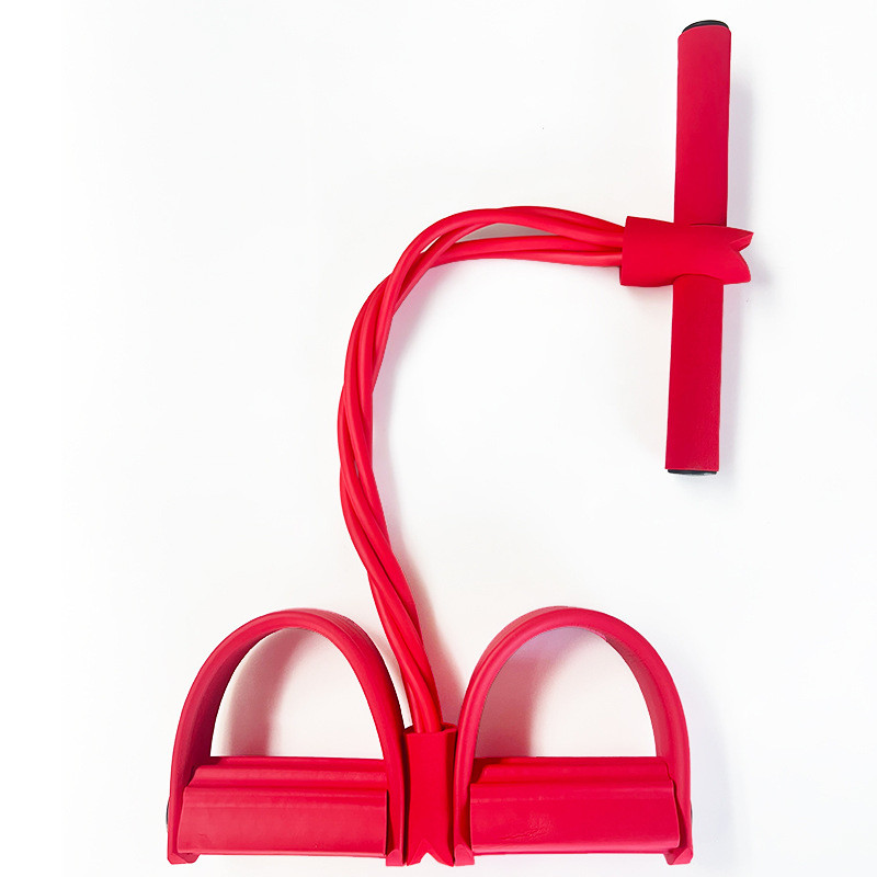 4 vastupidavat elastset tõmbeköied, sõudja, kõhu takistusrihm Kodu jõusaal, sporditreening, treeningvarustuse elastsed ribad