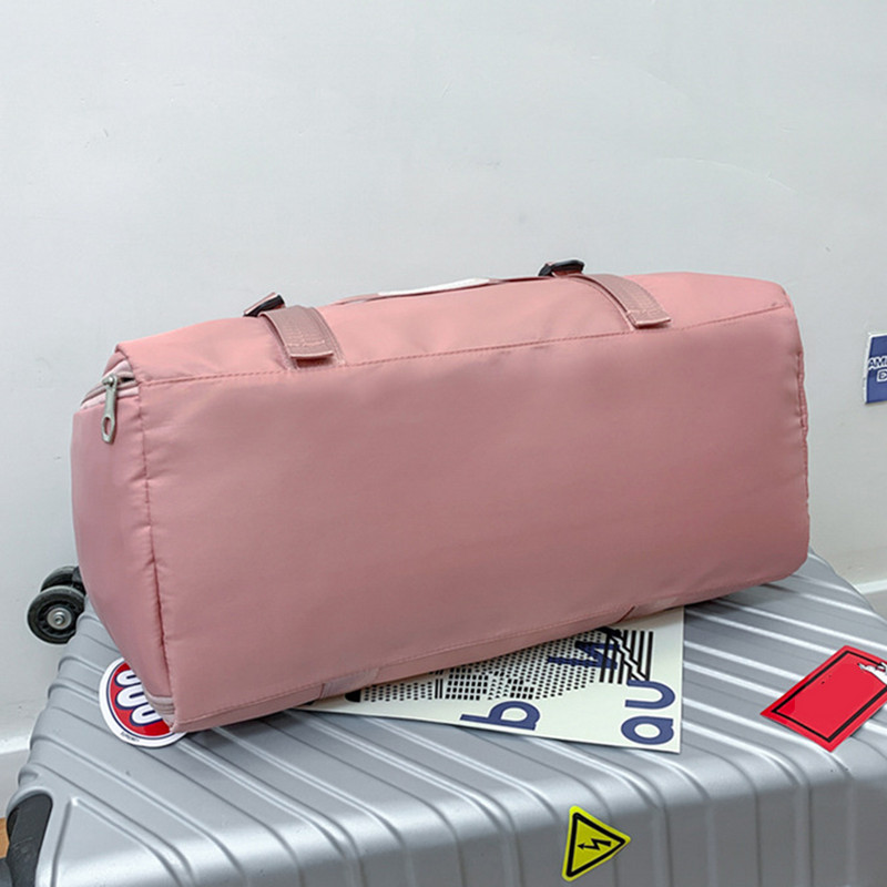 Nylon száraz nedves elválasztó táskák nagy kapacitású fitnesz edzőtáska vízálló cipőrekesszel, többfunkciós férfiaknak, nőknek