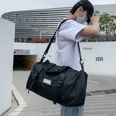 Nylon száraz nedves elválasztó táskák nagy kapacitású jóga sport hátizsák, vízálló cipőrekesszel, többfunkciós férfiaknak, nőknek