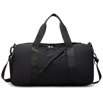 Veekindlad nailonist spordisaalikotid Mehed Naiste Treening Fitness Käekott Patchwork Reisikott Joogamatt Kott kingadega Sahtel