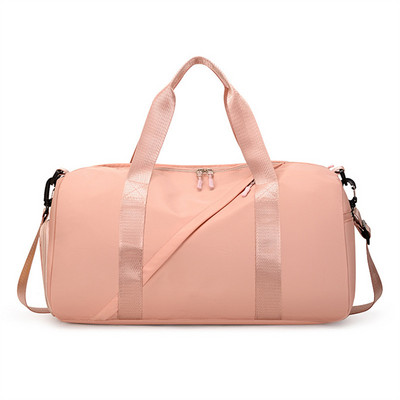 Veekindlad nailonist spordisaalikotid Mehed Naiste Treening Fitness Käekott Patchwork Reisikott Joogamatt Kott kingadega Sahtel