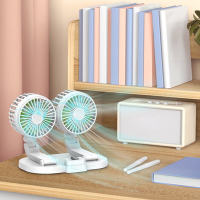Automatikus hűtőventilátor Micro USB elektromos autó keringtető 360 fokban állítható mini autó ventilátor hűtő Összecsukható alacsony zajszint autós otthoni használatra