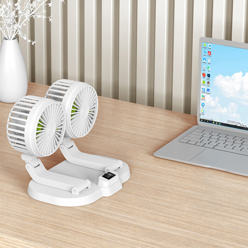Αυτόματος ανεμιστήρας Micro USB Electric Car Circulator Ρυθμιζόμενος 360 Μοίρες Mini Fan Cooler Car Αναδιπλούμενος Χαμηλός Θόρυβος για οικιακή χρήση αυτοκινήτου