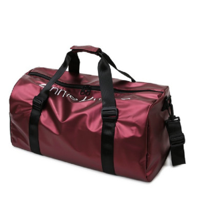 Geantă de gimnastică perlate femei bărbați geantă de antrenament fitness cu buzunar pantofi, impermeabilă, geantă de umăr pentru înot geantă de weekend