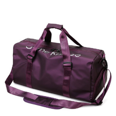 Geantă de gimnastică perlate femei bărbați geantă de antrenament fitness cu buzunar pantofi, impermeabilă, geantă de umăr pentru înot geantă de weekend