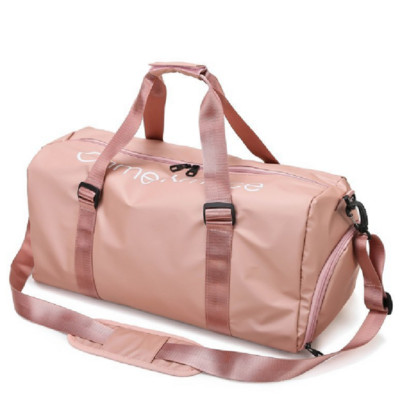 Geantă de gimnastică perlate femei bărbați geantă de antrenament fitness cu buzunar pantofi, impermeabilă, geantă de umăr pentru înot geantă de weekend