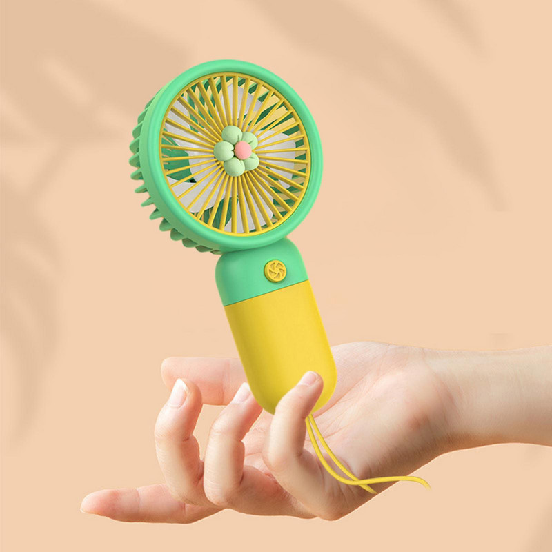 Käeshoitav ventilaator Vaikne armas isiklik jahutusventilaator magamistuppa matkamiseks