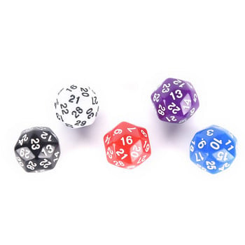 1 τεμ. 25mm Ζάρια 30 όψεων D30 Multi Sides Gaming Dice Party Αξεσουάρ Προμήθειες τζόγου Παιχνίδια για ενήλικες Παιχνίδια Δώρο