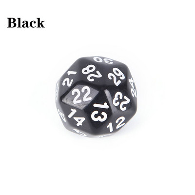 1 gab. 25 MM 30 pusēji kauliņi D30, vairākās pusēs spēļu kauliņi ballīšu aksesuāri azartspēļu piederumi pieaugušajiem spēles rotaļlietas dāvana