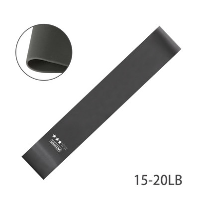 5 skirtingų lygių pasipriešinimo juostos Pilatesas sportinis guminis fitneso mini diržas pratimų pratimų ilgintuvas treniruotės Crossfit įranga