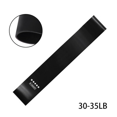 5 skirtingų lygių pasipriešinimo juostos Pilatesas sportinis guminis fitneso mini diržas pratimų pratimų ilgintuvas treniruotės Crossfit įranga