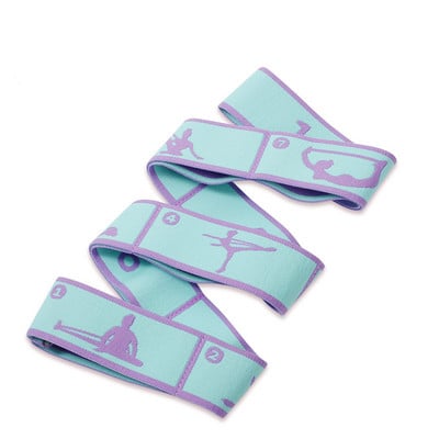 Cureaua de tragere pentru yoga, curea din poliester, latex, elastic, dans latin, bandă de întindere, buclă, yoga, pilates, sală de gimnastică, benzi de rezistență pentru exerciții fizice