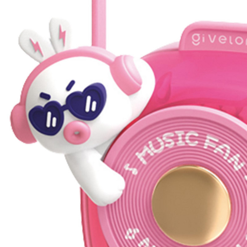 Mini ventilator pentru copii, desene animate, portabil, agățat pentru gât, ventilator de răcire cu șnur, reglabil cu 3 viteze pentru călătorii de vară, folosiți mâinile libere