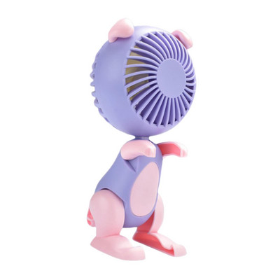 Puppy Desk ventiliatorius 3 greičiai Tylus, stiprus asmeninis stalo ventiliatorius Mini ventiliatorius, nešiojamas biuro keliaujančiai virtuvei