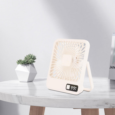 Mažas stalinis ventiliatorius, įkraunamas nešiojamasis 5 greičių vasaros aušinimo ventiliatoriai Aušinimo mini ventiliatorius stalinis ventiliatorius, skirtas namų staliniam kompiuteriui miegamajam, automobiliniam biurui