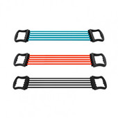 Többfunkciós, állítható mellkastágító kézi edző Fitness eszköz Izomfejlesztő gumi gumiszalagok sportgyakorlatokhoz