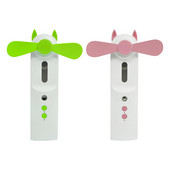 Misting Fans Small Humidifier Mist Fans Water Spray 2 Speeds Mini Fan Humidifier Προσωπικός ανεμιστήρας για παιδικό ταξίδι υπνοδωμάτιο γραφείου