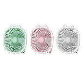 Καλοκαιρινός ανεμιστήρας ψύξης Πολυλειτουργικός μίνι επιτραπέζιος ανεμιστήρας με ανεμιστήρα LED Light που λειτουργεί με μπαταρία για σπίτι, ταξίδια, σκάφος, εξωτερικούς και εσωτερικούς χώρους,