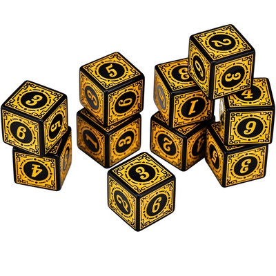 Daugiakampis 7 dyglių raižytų raštų kauliukų rinkinys D4 D6 D8 D10 D% D12 D20, skirtas RPG DND
