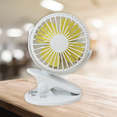 ventiliatorius, mini USB maitinamas vežimėlio ventiliatorius, stalinis ventiliatorius su varikliu be šepetėlių, patvarus aušinimo ventiliatorius, įkraunamas 1800 stovyklavimui