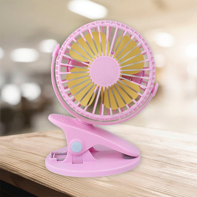 ventiliatorius, mini USB maitinamas vežimėlio ventiliatorius, stalinis ventiliatorius su varikliu be šepetėlių, patvarus aušinimo ventiliatorius, įkraunamas 1800 stovyklavimui