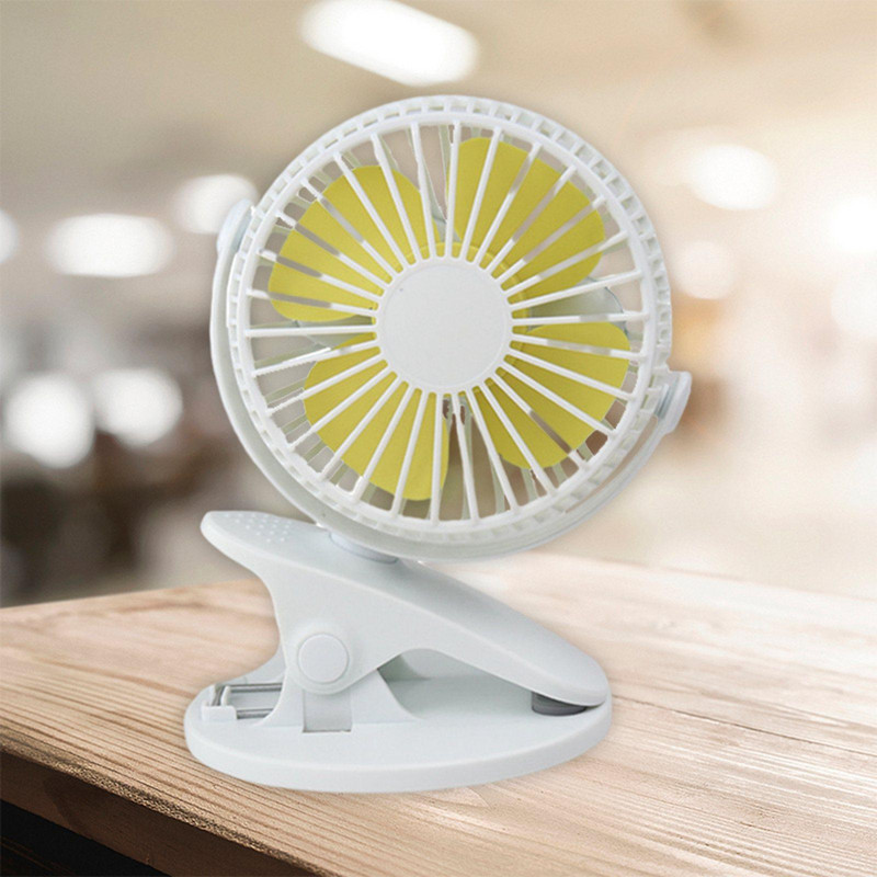 ventiliatorius, mini USB maitinamas vežimėlio ventiliatorius, stalinis ventiliatorius su varikliu be šepetėlių, patvarus aušinimo ventiliatorius, įkraunamas 1800 stovyklavimui