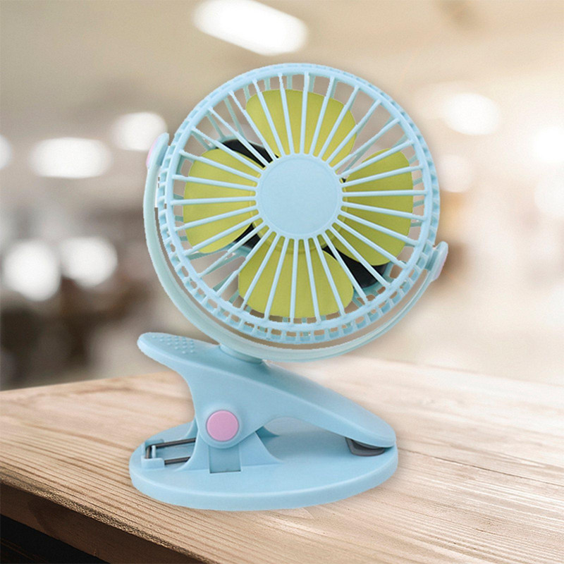 ventiliatorius, mini USB maitinamas vežimėlio ventiliatorius, stalinis ventiliatorius su varikliu be šepetėlių, patvarus aušinimo ventiliatorius, įkraunamas 1800 stovyklavimui