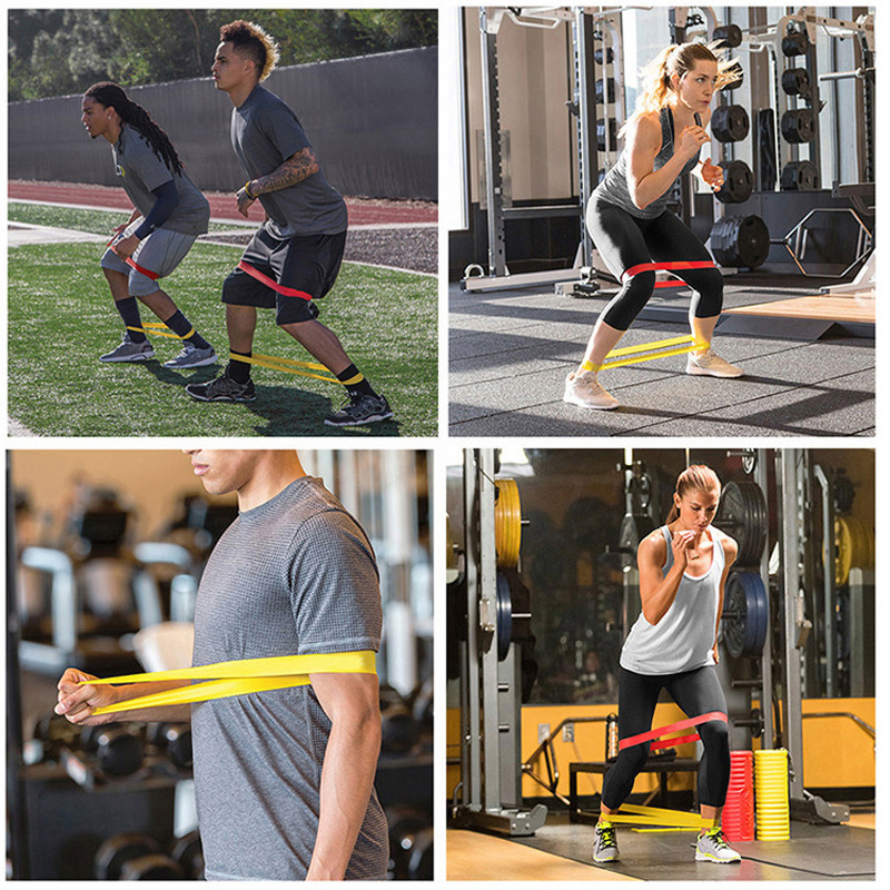 Lateks Vastupanupaelad Vastupanuliigid Bandas De Resistencia Jõusaal Elastikud Fitness Sport Kumm Fitness Rihmad Elastsed Treeningud