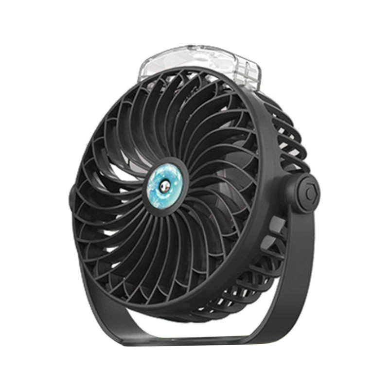 Mini aušinimo ventiliatorius Tylus stalo ventiliatorius 5 greičių Reguliuojamas asmeninis lengvas stalinis ventiliatorius, skirtas biuro žygiams po atviru dangumi