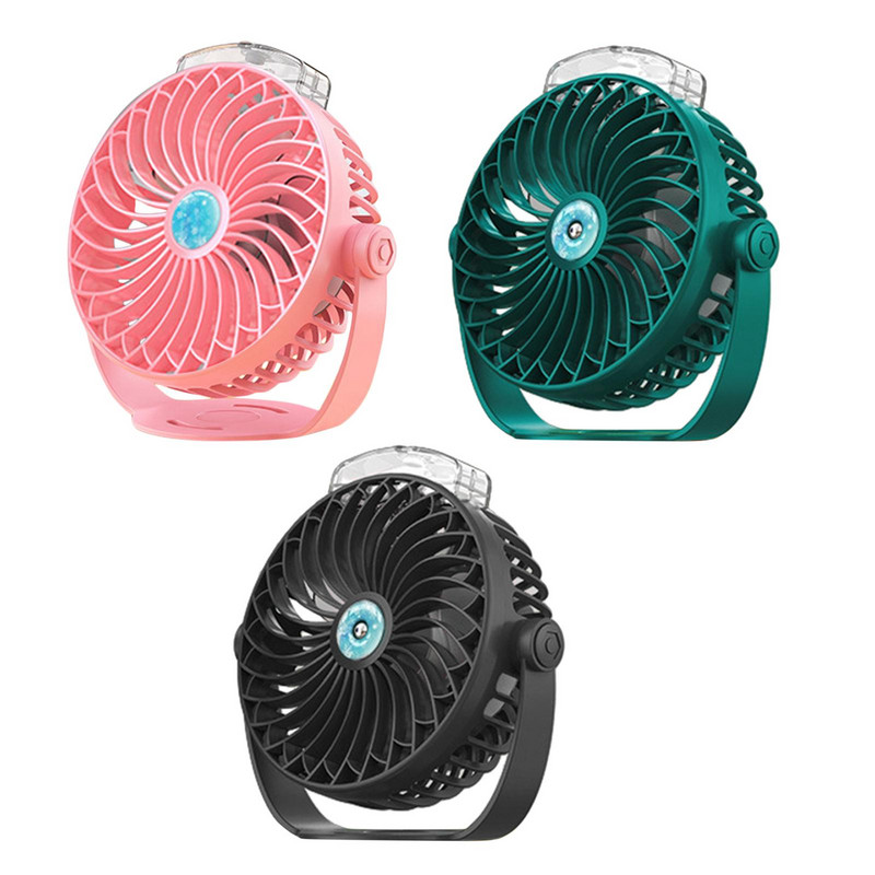 Mini aušinimo ventiliatorius Tylus stalo ventiliatorius 5 greičių Reguliuojamas asmeninis lengvas stalinis ventiliatorius, skirtas biuro žygiams po atviru dangumi