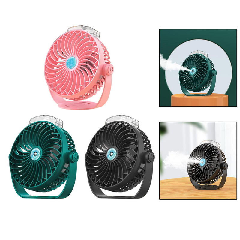 Mini aušinimo ventiliatorius Tylus stalo ventiliatorius 5 greičių Reguliuojamas asmeninis lengvas stalinis ventiliatorius, skirtas biuro žygiams po atviru dangumi