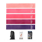 Kaasaskantavad treeningseadmed Kummist vastupidavad rihmad Jooga jõusaal elastsed igemed, tugevus Pilates Crossfit naiste jõuspordialad