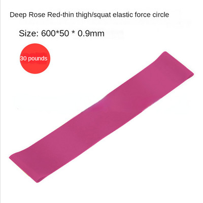 Kaasaskantavad treeningseadmed Kummist vastupidavad rihmad Jooga jõusaal elastsed igemed, tugevus Pilates Crossfit naiste jõuspordialad