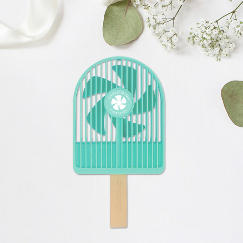 USB stalinis ventiliatorius Mini nešiojamas ledo ventiliatorius Kūrybinis nešiojamas rankinis ventiliatorius aušinimo ventiliatorius Dovanos vaikams berniukams mergaitėms