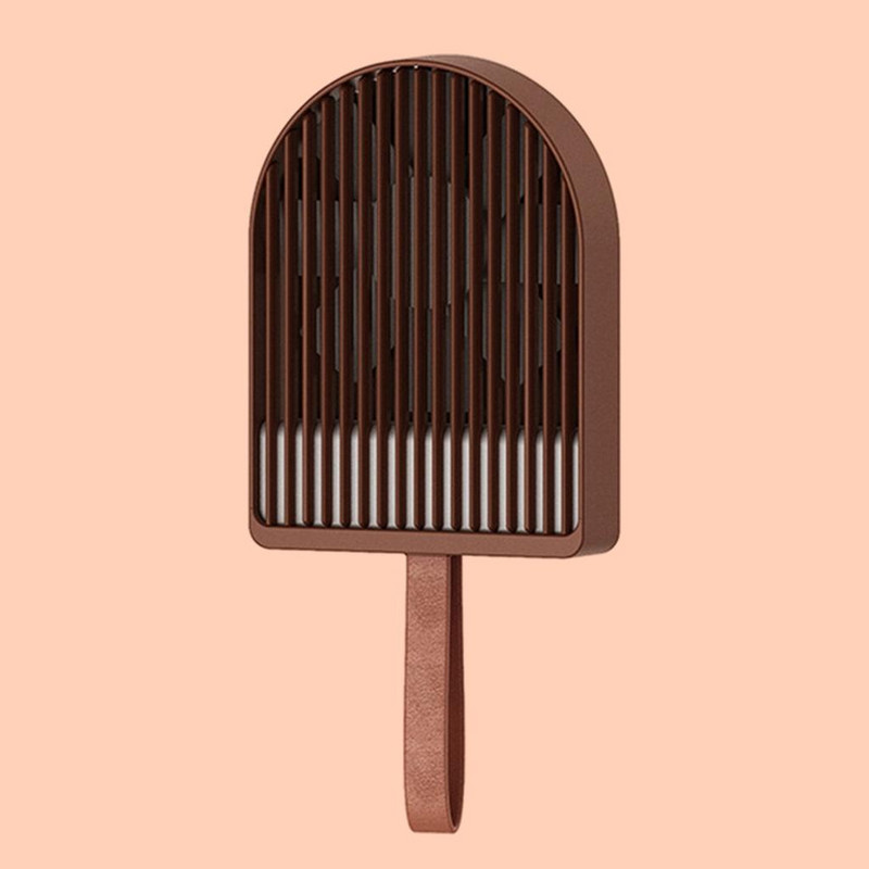 USB stalinis ventiliatorius Mini nešiojamas ledo ventiliatorius Kūrybinis nešiojamas rankinis ventiliatorius aušinimo ventiliatorius Dovanos vaikams berniukams mergaitėms