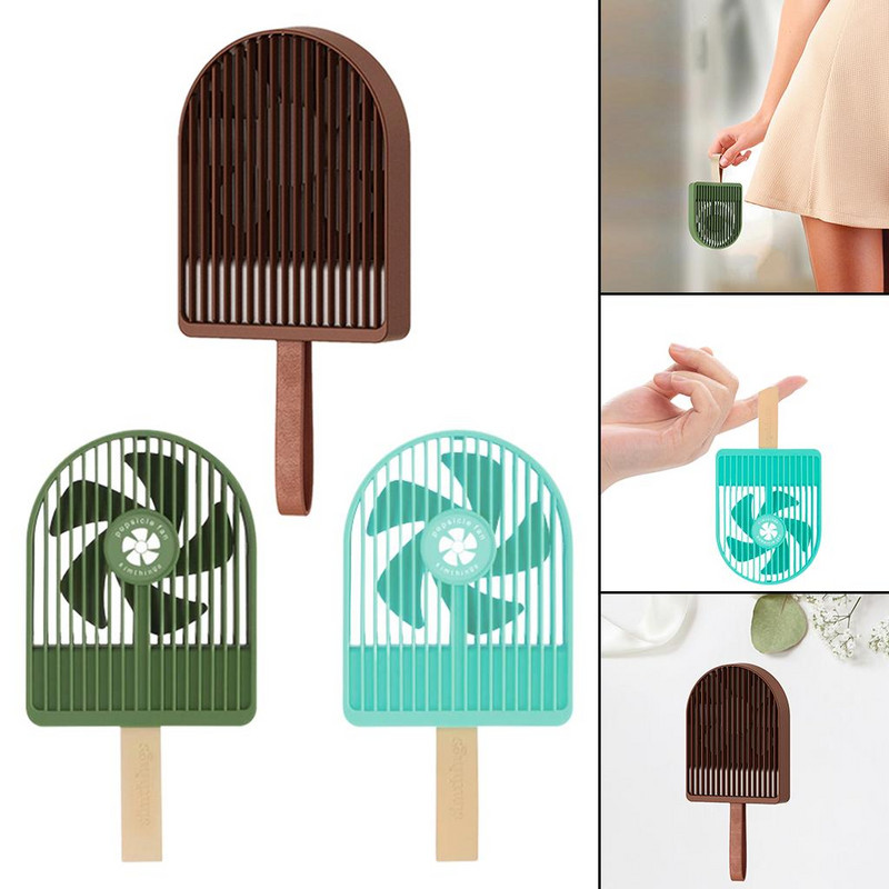 USB stalinis ventiliatorius Mini nešiojamas ledo ventiliatorius Kūrybinis nešiojamas rankinis ventiliatorius aušinimo ventiliatorius Dovanos vaikams berniukams mergaitėms