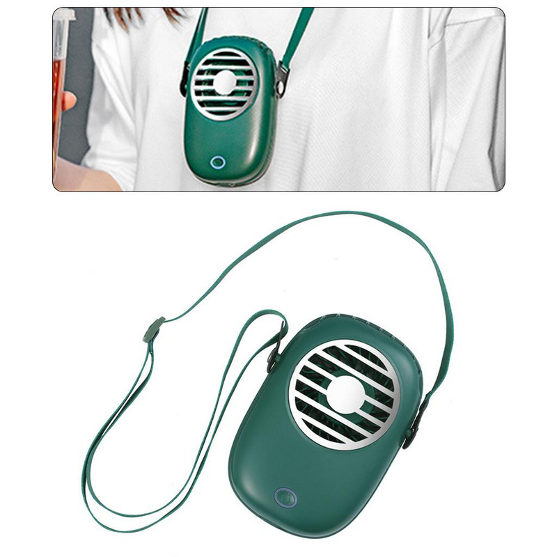 Mini-USB-ventilaator, kaasaskantavate kätega kaelakee ventilaator, laetav käeshoitav ventilaator, 3 reguleeritavat isiklikku töölauda õues