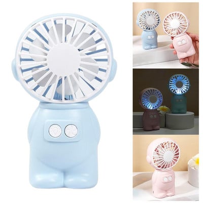Elektrinis asmeninis rankinis ventiliatorius, lengvas USB įkraunamas akumuliatorius veikiantis aušinimo USB vaikams biuro mergaitėms bendrabutyje moteris