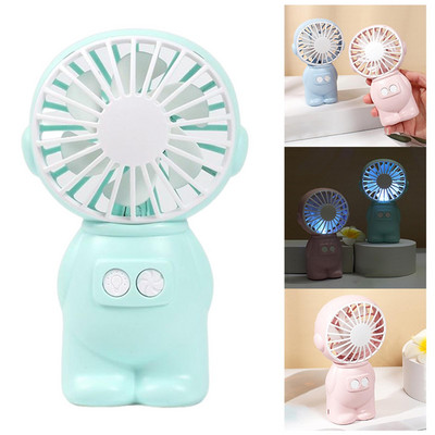 Elektrinis asmeninis rankinis ventiliatorius, lengvas USB įkraunamas akumuliatorius veikiantis aušinimo USB vaikams biuro mergaitėms bendrabutyje moteris